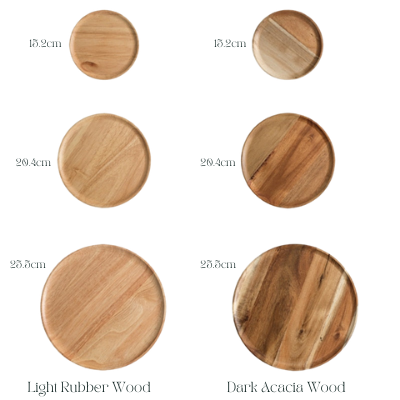 Scandinavian Wooden Plates